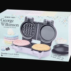 Action Double gaufrier polyvalent George Wilkinson* Appareils De Cuisine