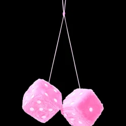 Action Dés en peluche pour voiture* Accessoires Automobiles