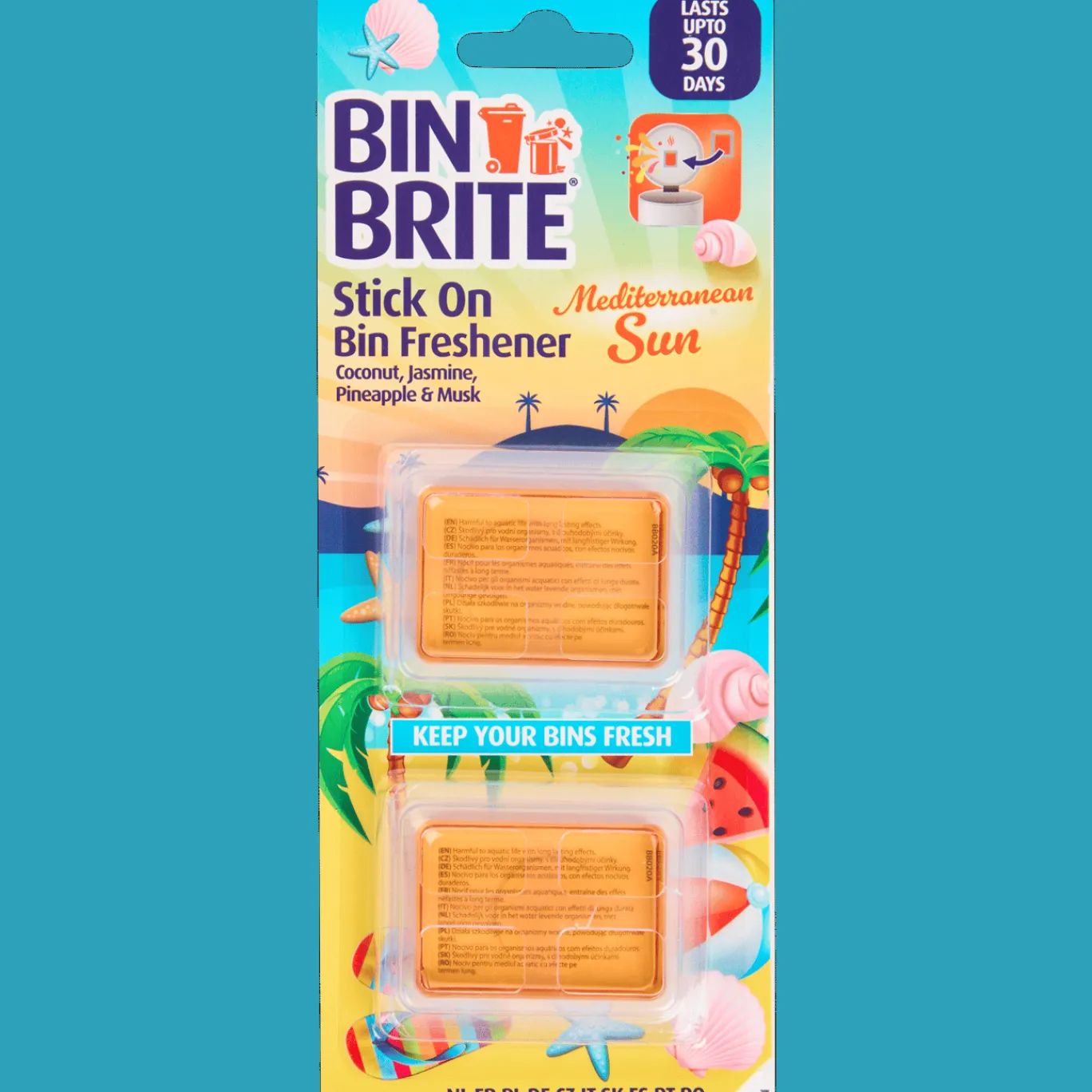 Action Désodorisant pour poubelle Bin Brite* Produits De Lessive Et Vaisselle