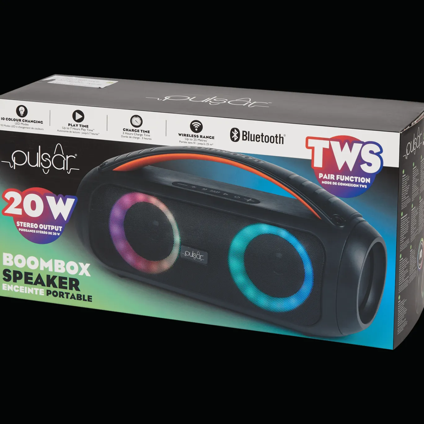 Action Enceinte Boombox Pulsar* Accessoires Multimédia