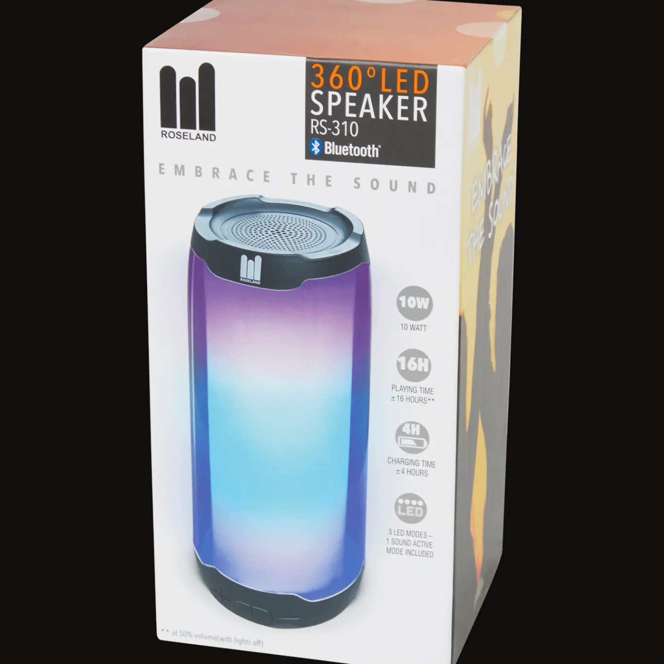 Roseland Enceinte LED sans fil RS-310* Accessoires Multimédia