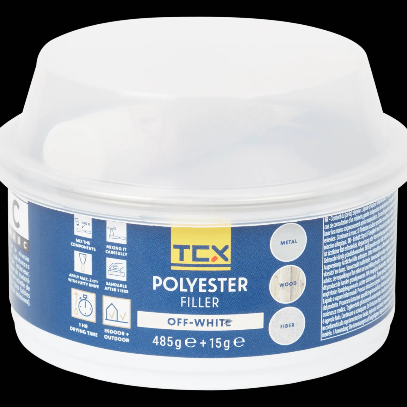 TCX Enduit polyester blanc cassé* Outils