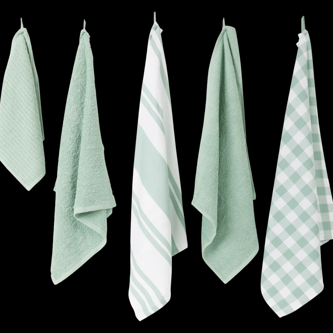 Action Ensemble de torchons, serviettes et lavettes* Salle De Bain
