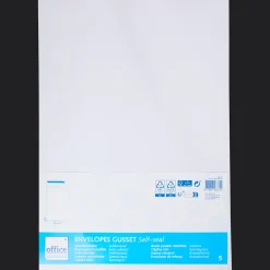 Office Essentials Enveloppes à soufflet* Cartes