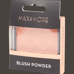 Max & More Fard à joue en poudre Peachy Cheeks* Maquillage
