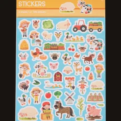 Action Feuille d’autocollants* Cartes
