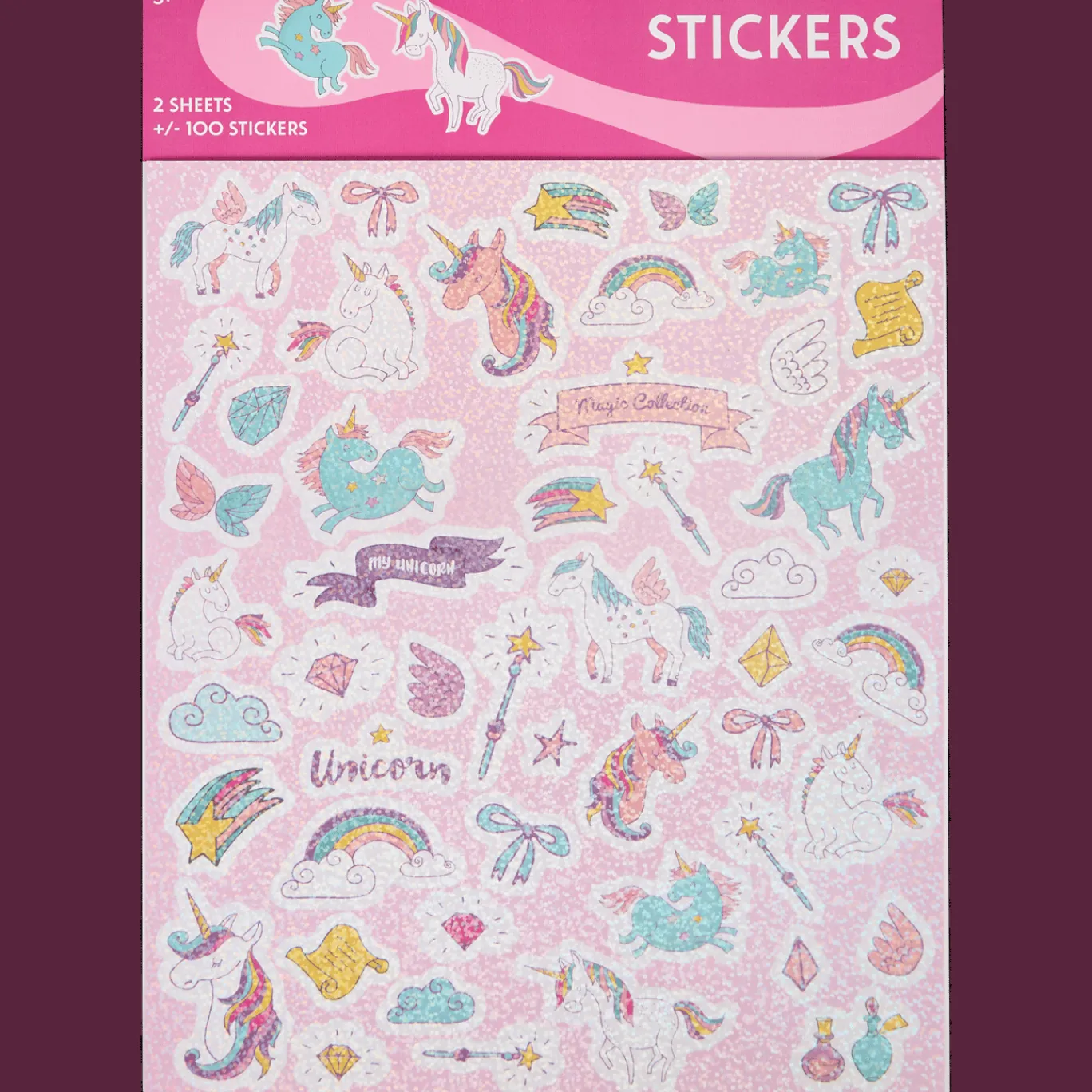 Action Feuille d’autocollants* Cartes