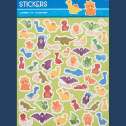 Action Feuille d’autocollants* Cartes
