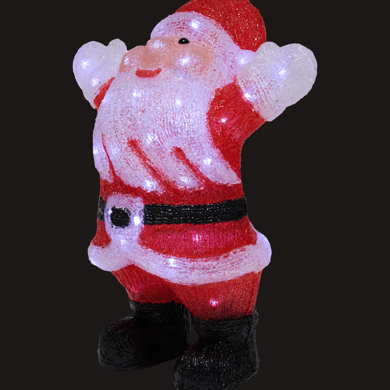 Action Figurine de Noël avec lumière* Décoration Saisonnière