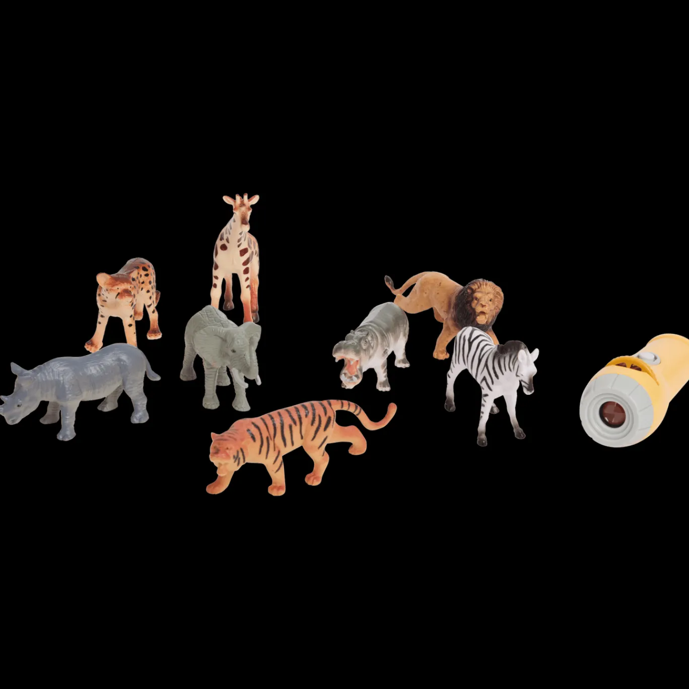 Action Figurines d'animaux avec lampe projecteur* Jeux