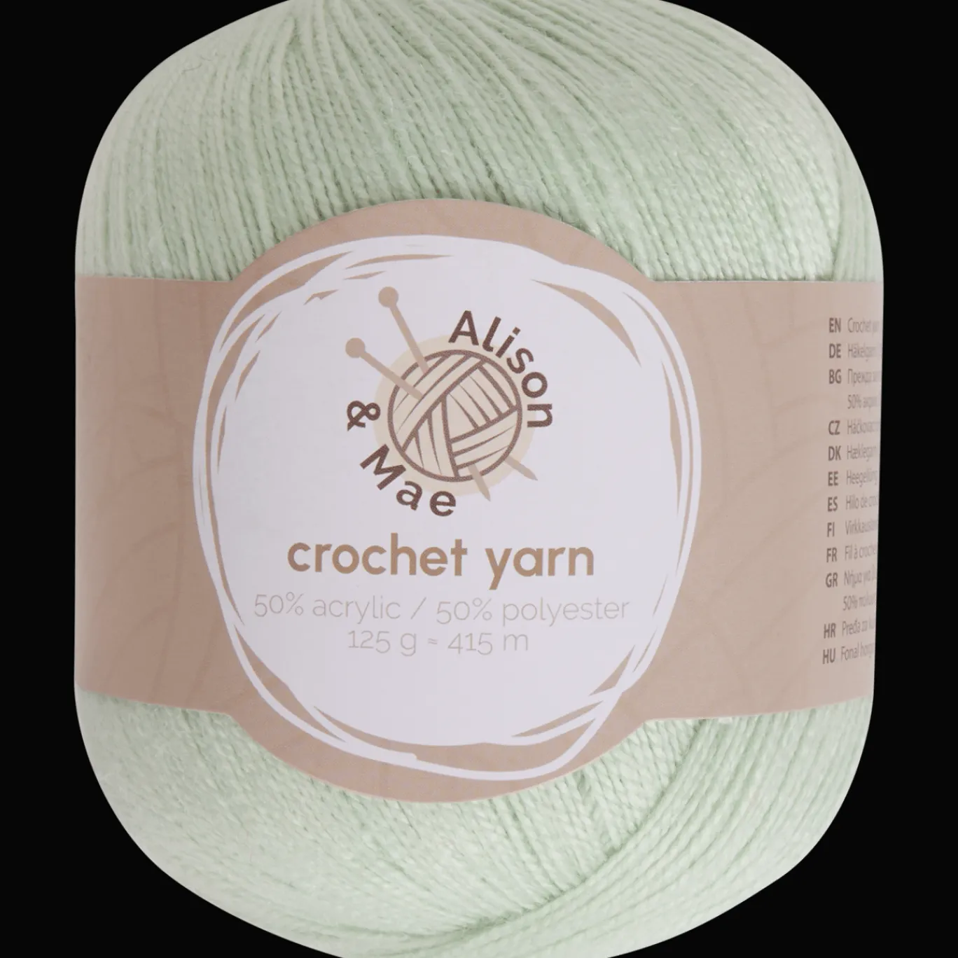 Alison & Mae Fil à crocheter Essentials Fin* Crocheter Et Tricoter