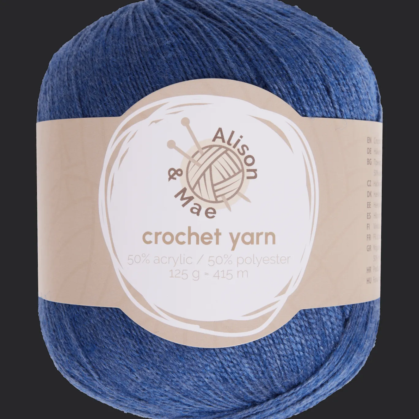 Alison & Mae Fil à crocheter Essentials Fin* Crocheter Et Tricoter