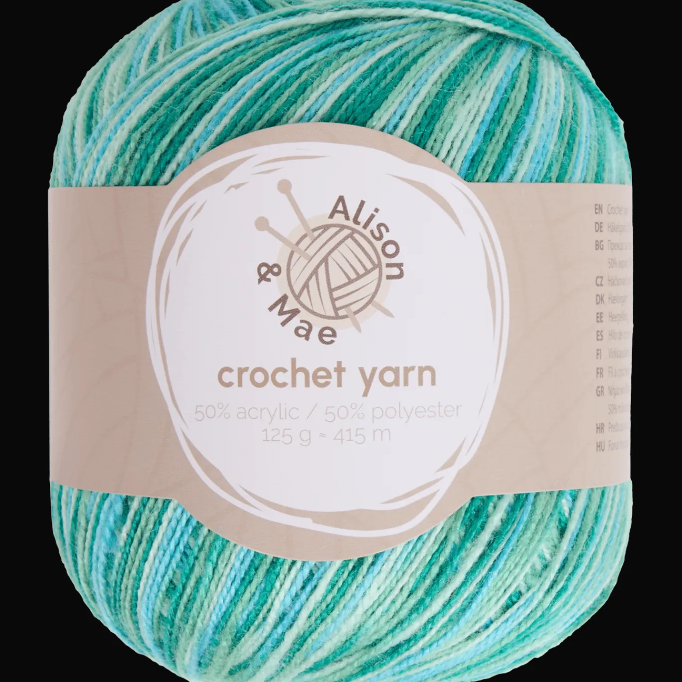 Alison & Mae Fil à crocheter Essentials Fin* Crocheter Et Tricoter