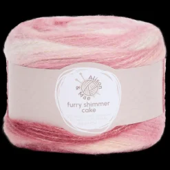 Alison & Mae Fil brillant Furry Shimmer Cake* Crocheter Et Tricoter