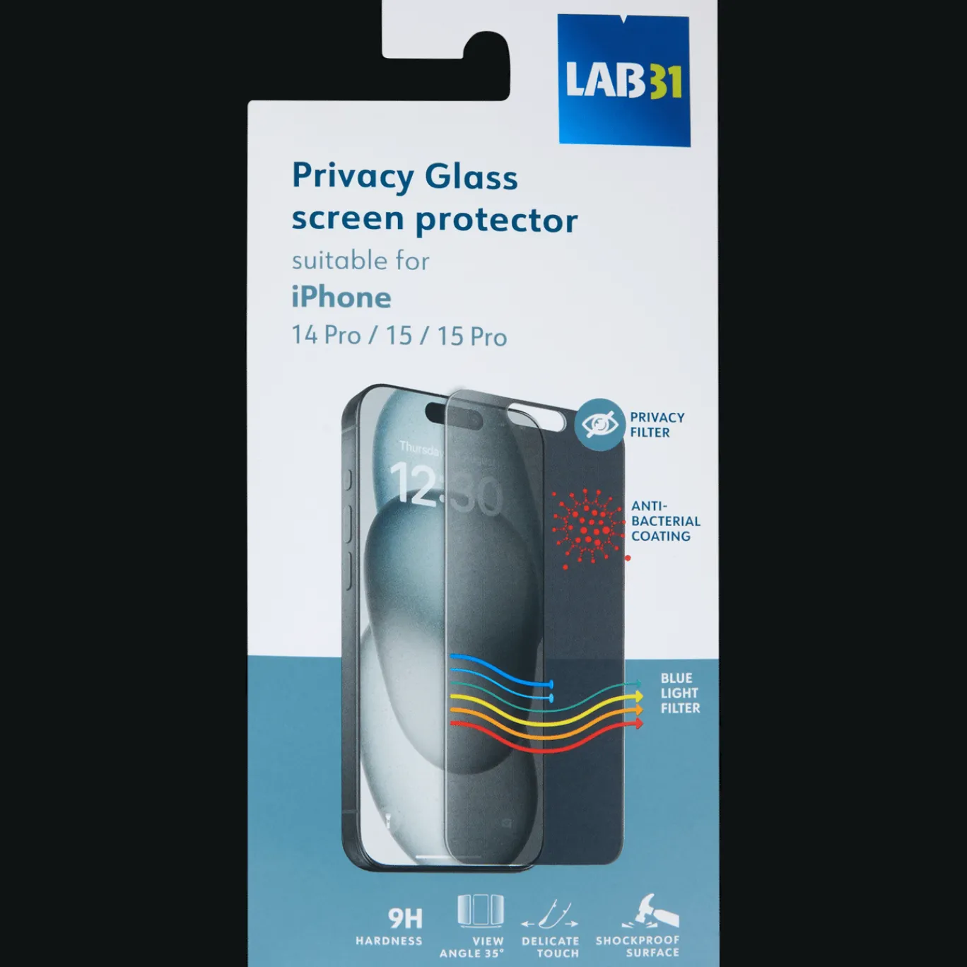 Lab31 Filtre de confidentialité et protection d'écran* Housses Pour Téléphones