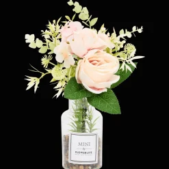 Action Fleurs artificielles dans vase en verre* Plantes Et Fleurs Artificielles