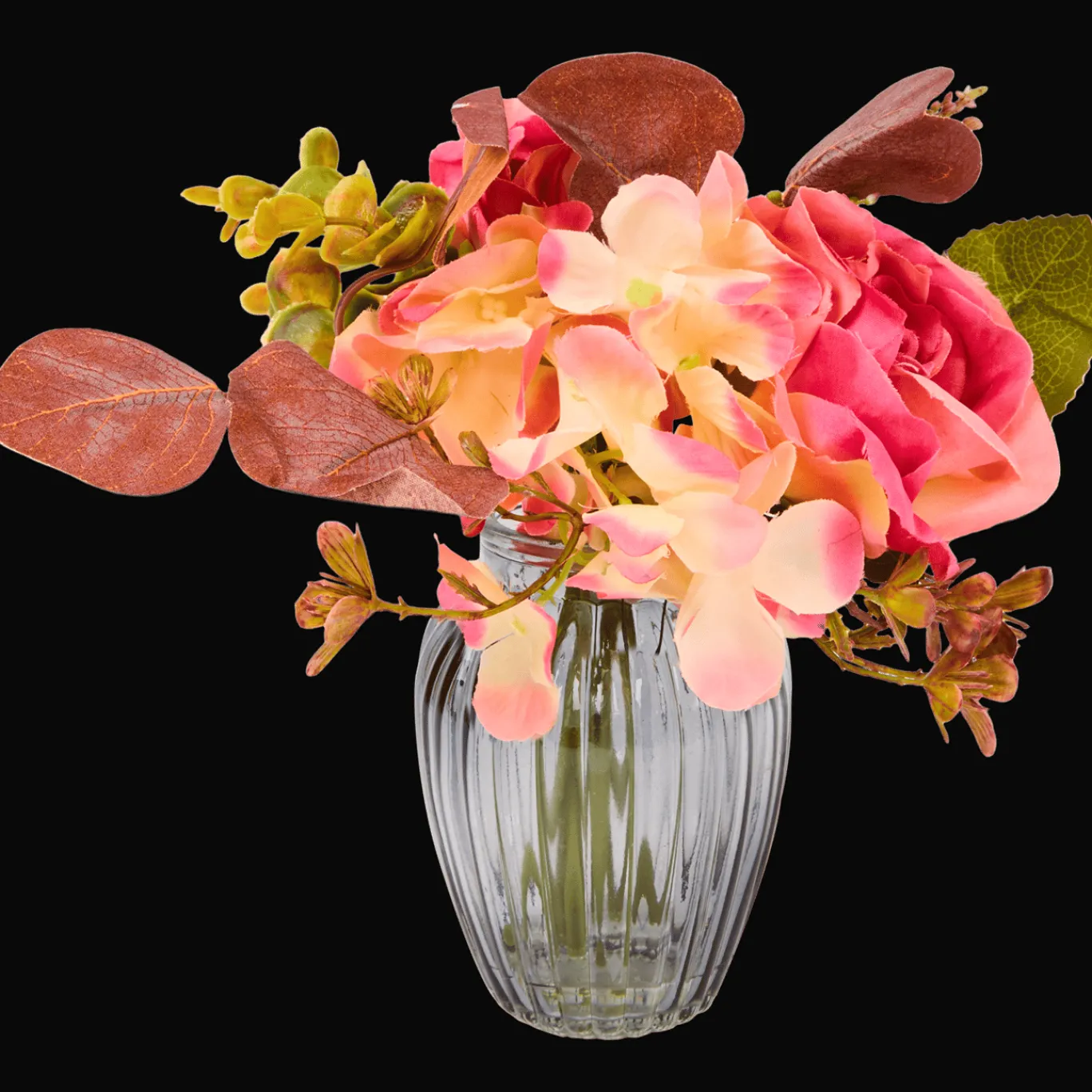Action Fleurs artificielles dans un vase* Plantes Et Fleurs Artificielles