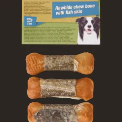 Action Friandises à mâcher pour chien Rawhide + Fish Skin* Alimentation|Chien