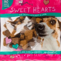 Action Friandises pour chien Mr. Goodlad Sweet Hearts Bœuf et agneau* Alimentation