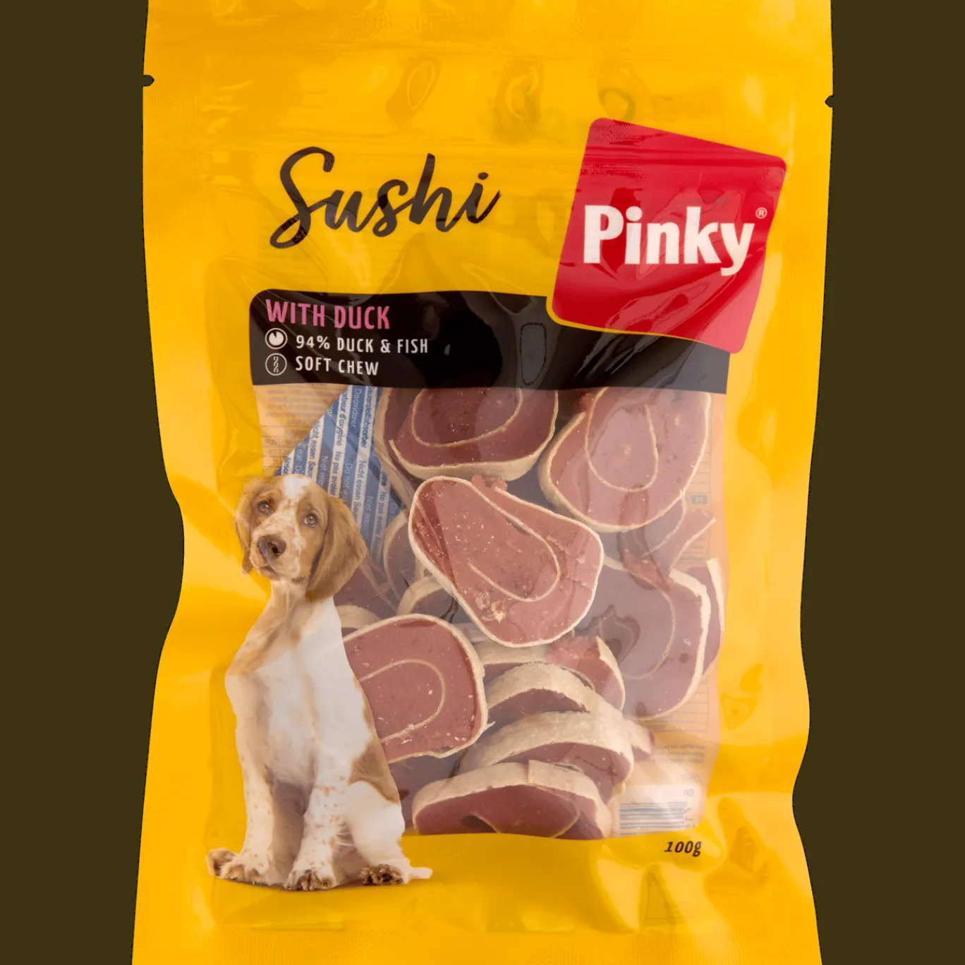 Action Friandises pour chien Pinky Sushi Duck* Chien|Alimentation