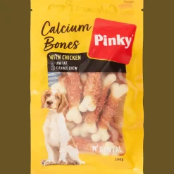 Action Friandises pour chien Pinky Calcium Bones* Chien|Alimentation