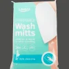 Action Gants de toilette jetables Lifecare* Articles De Bain Et De Douche