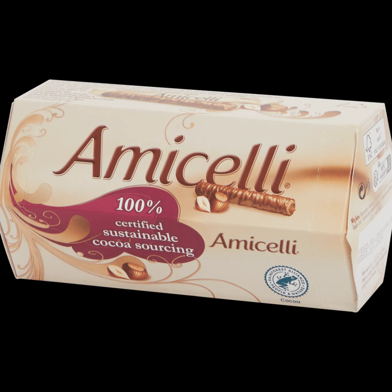 Amicelli Gaufrettes chocolat-noisette* Chocolat