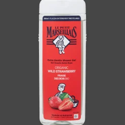 Le Petit Marseillais Gel douche extra-doux Fraise des bois bio* Soins Corporels