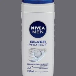 Nivea Gel douche Men Silver Protect* Soins Corporels