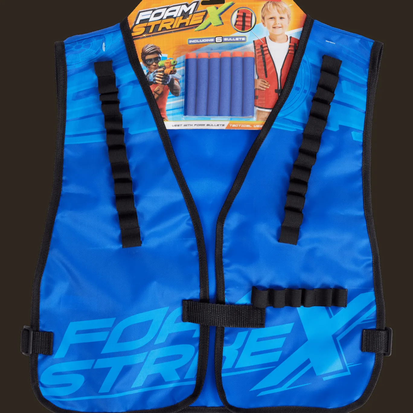Action Gilet avec fléchettes en mousse Foam Strike X* Jeux