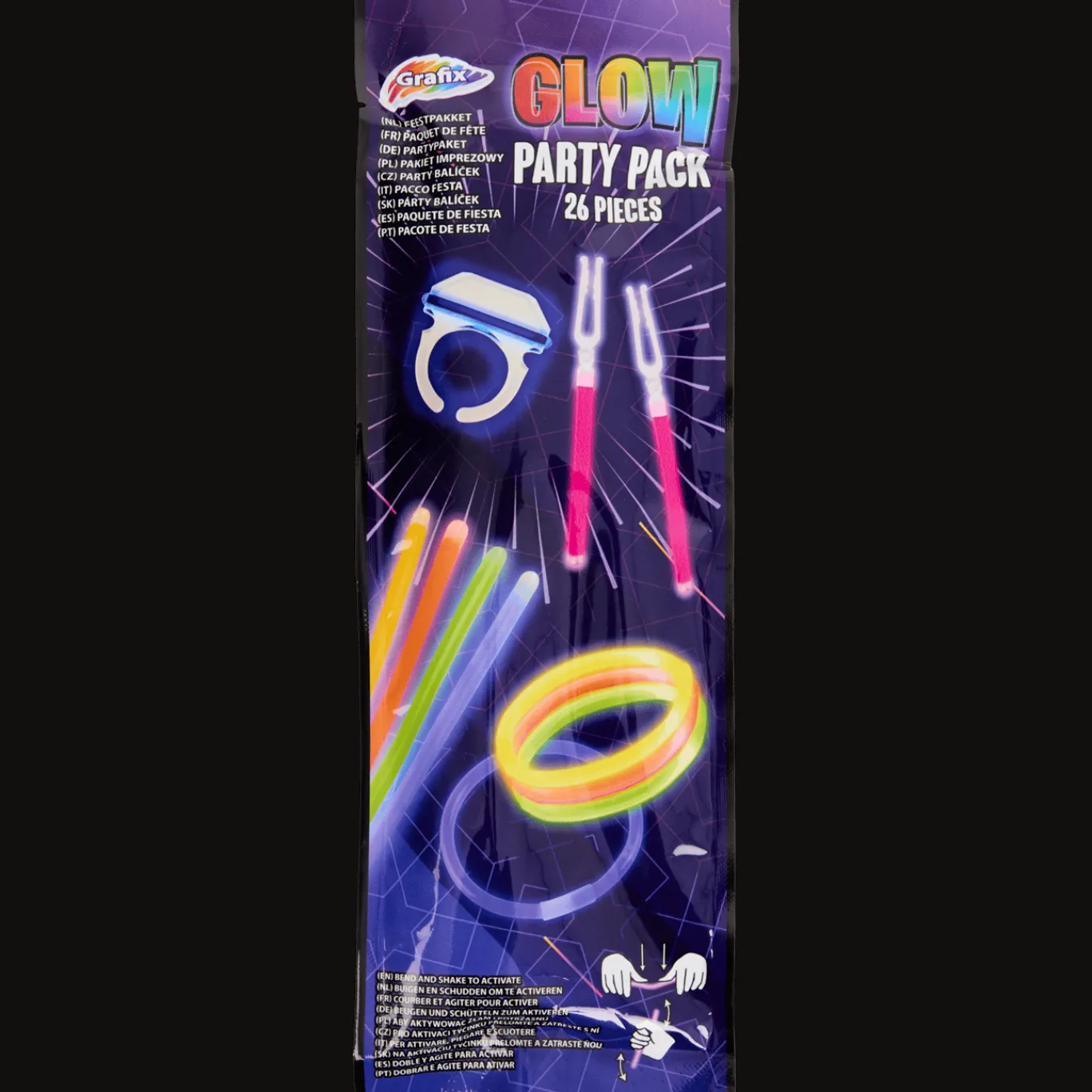 Action Glow-in-the-dark party pack* Articles De Fête