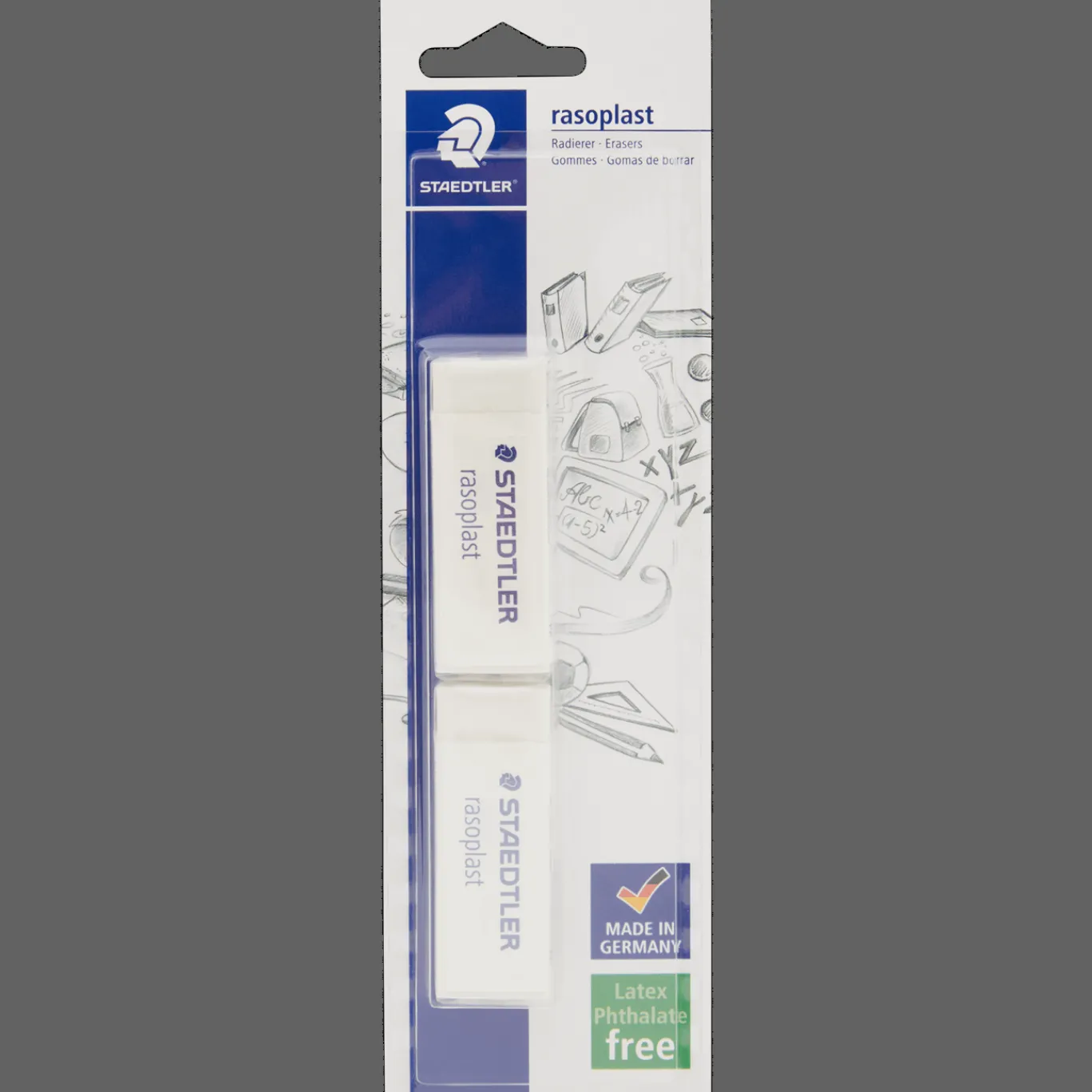 Staedtler Gomme Rasoplast* Accessoires De Bureau