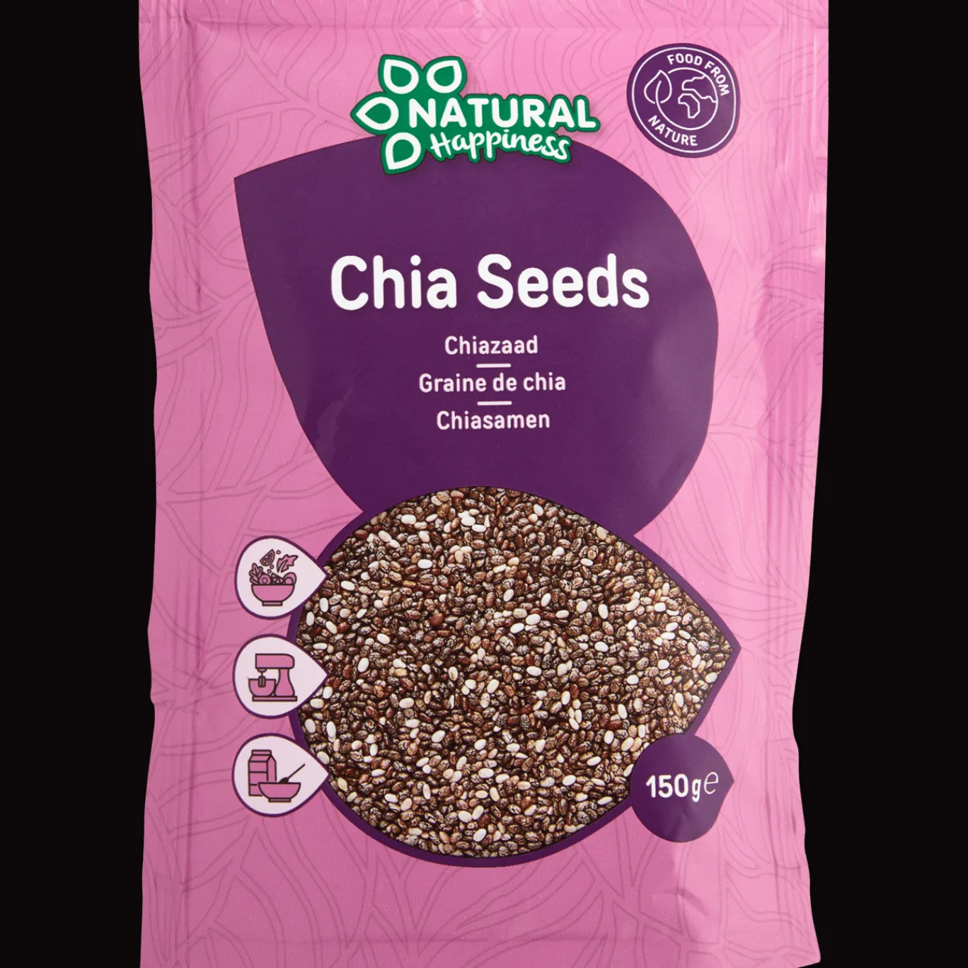 Action Graines de chia Natural Happiness* Noix Et Snacks