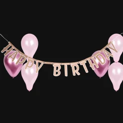 Action Guirlande et ballons d’anniversaire* Articles De Fête