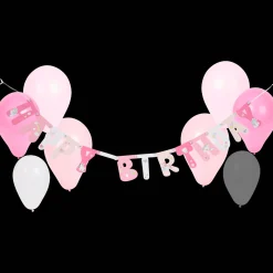 Action Guirlande et ballons d’anniversaire* Articles De Fête