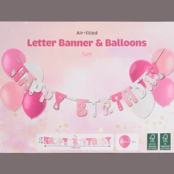 Action Guirlande et ballons d’anniversaire* Articles De Fête