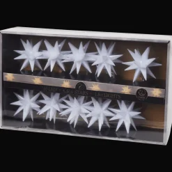 Action Guirlande lumineuse avec étoiles* Décoration Saisonnière