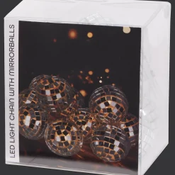 Action Guirlande lumineuse avec boules disco* Éclairage