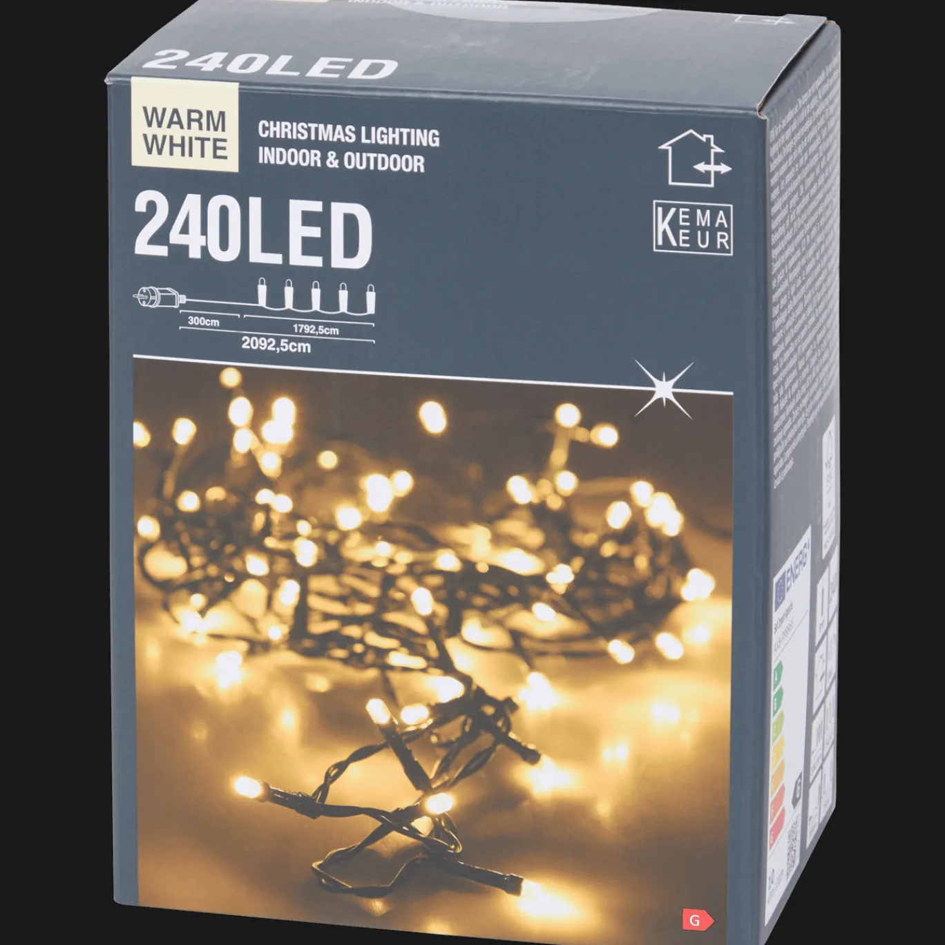 Action Guirlande lumineuse blanc chaud* Décoration Saisonnière