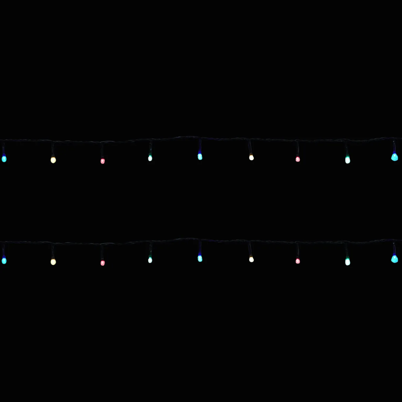 Action Guirlande lumineuse multicolore* Décoration Saisonnière