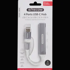 Sitecom Hub USB-C* Rallonges