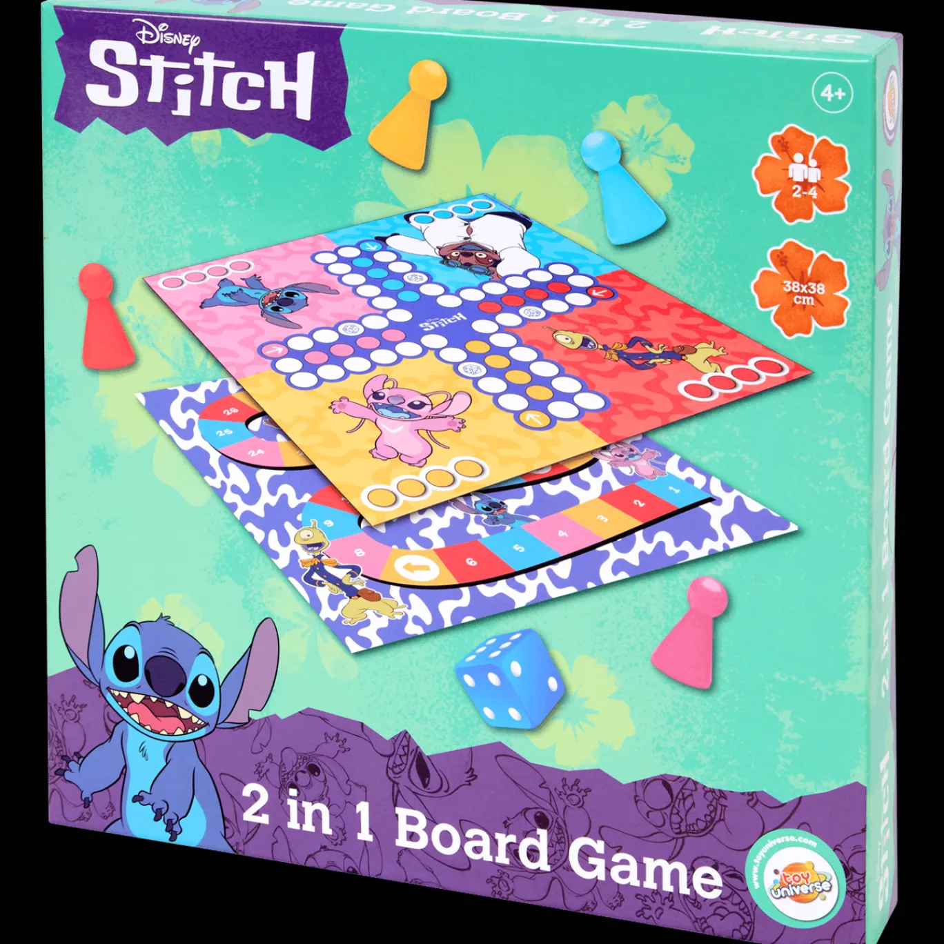 Action Jeu de société 2-en-1 Disney* Jeux