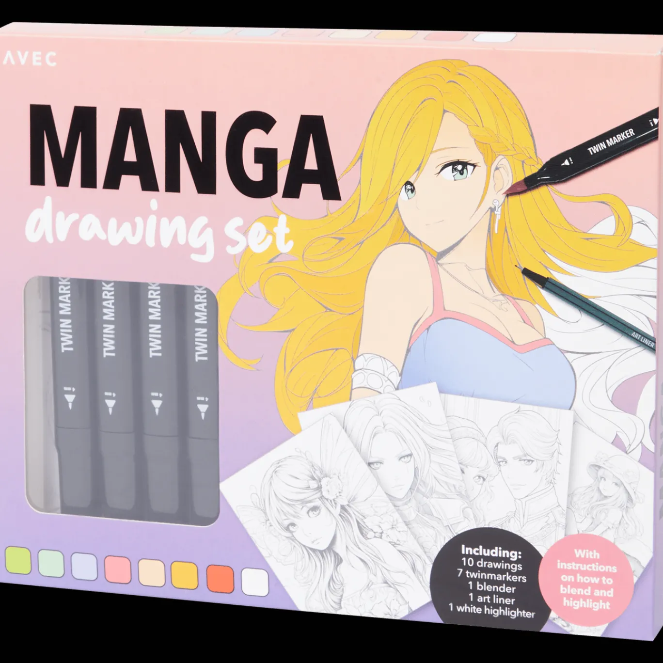 Action Kit coloriage manga Avec* Coloriage Et Dessin