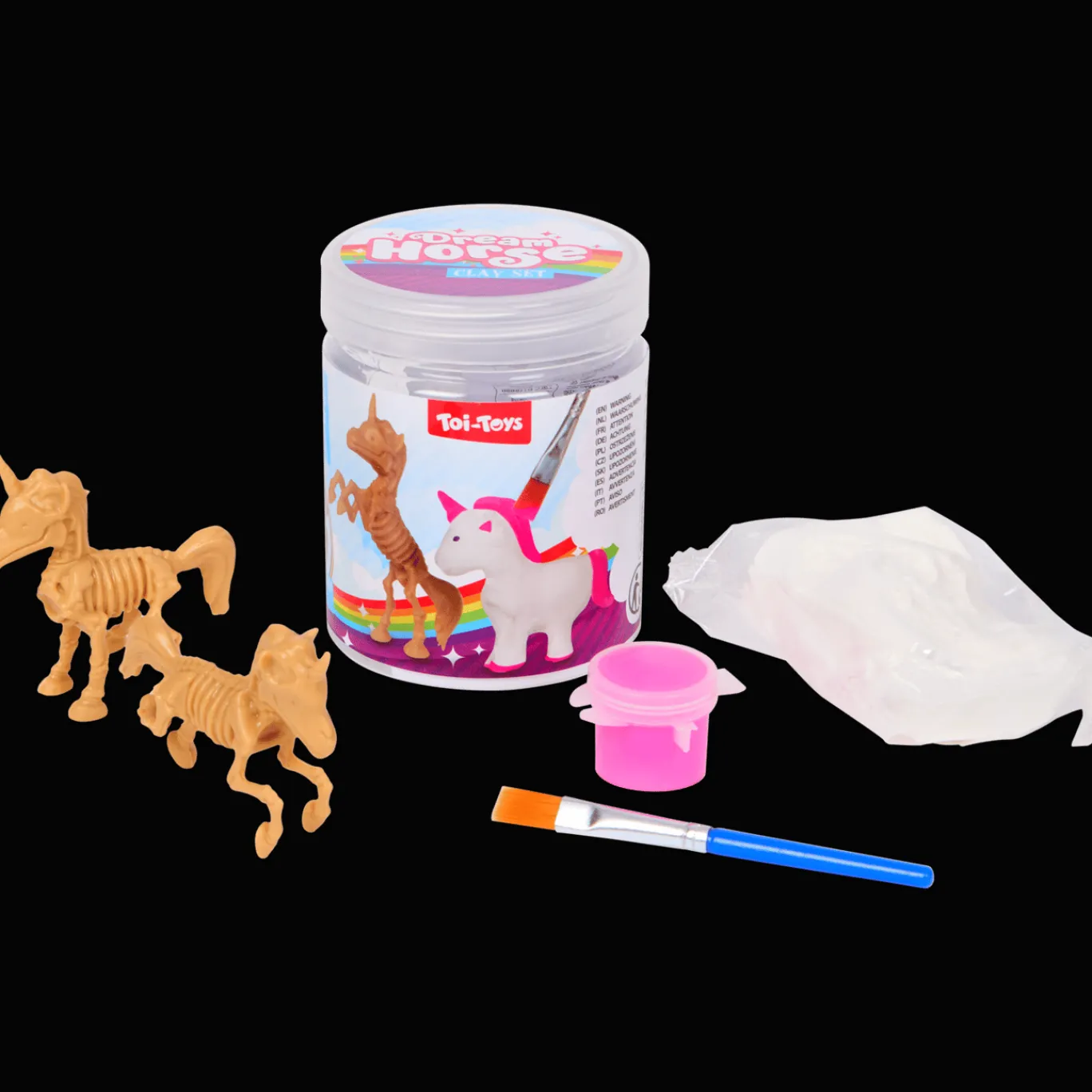 Action Kit créatif animal en pâte à modeler* Bricolage