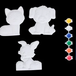 Action Kit créatif figurines à peindre* Bricolage