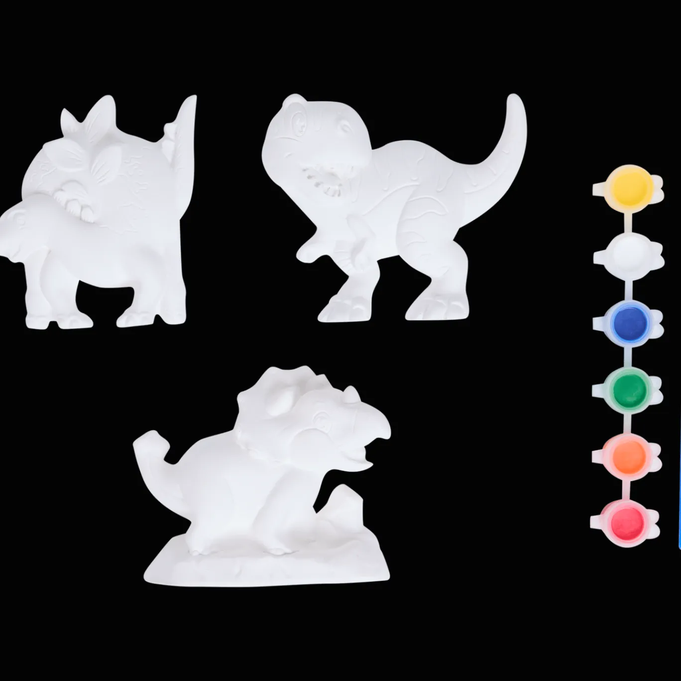 Action Kit créatif figurines à peindre* Bricolage