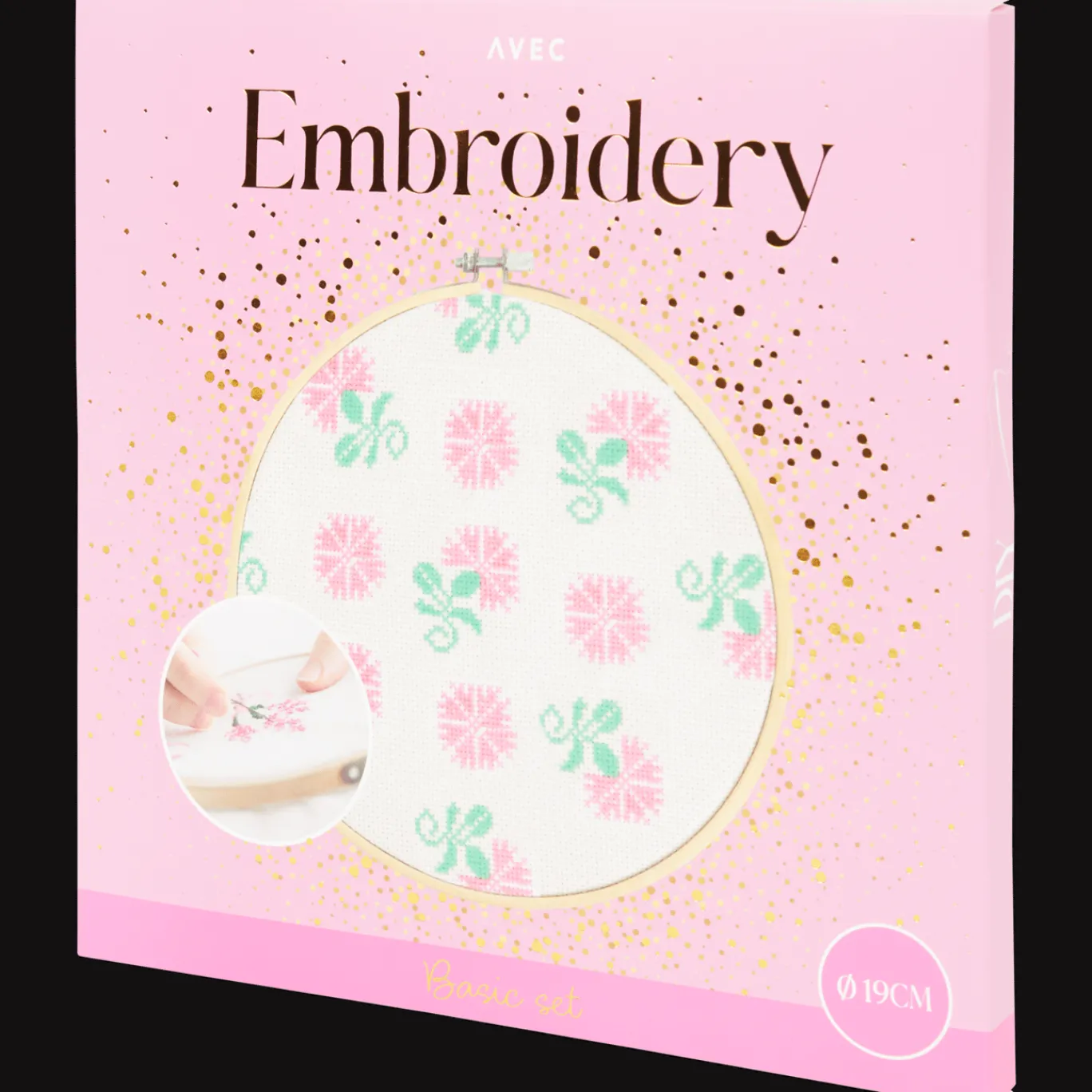 Action Kit de broderie Avec* Bricolage