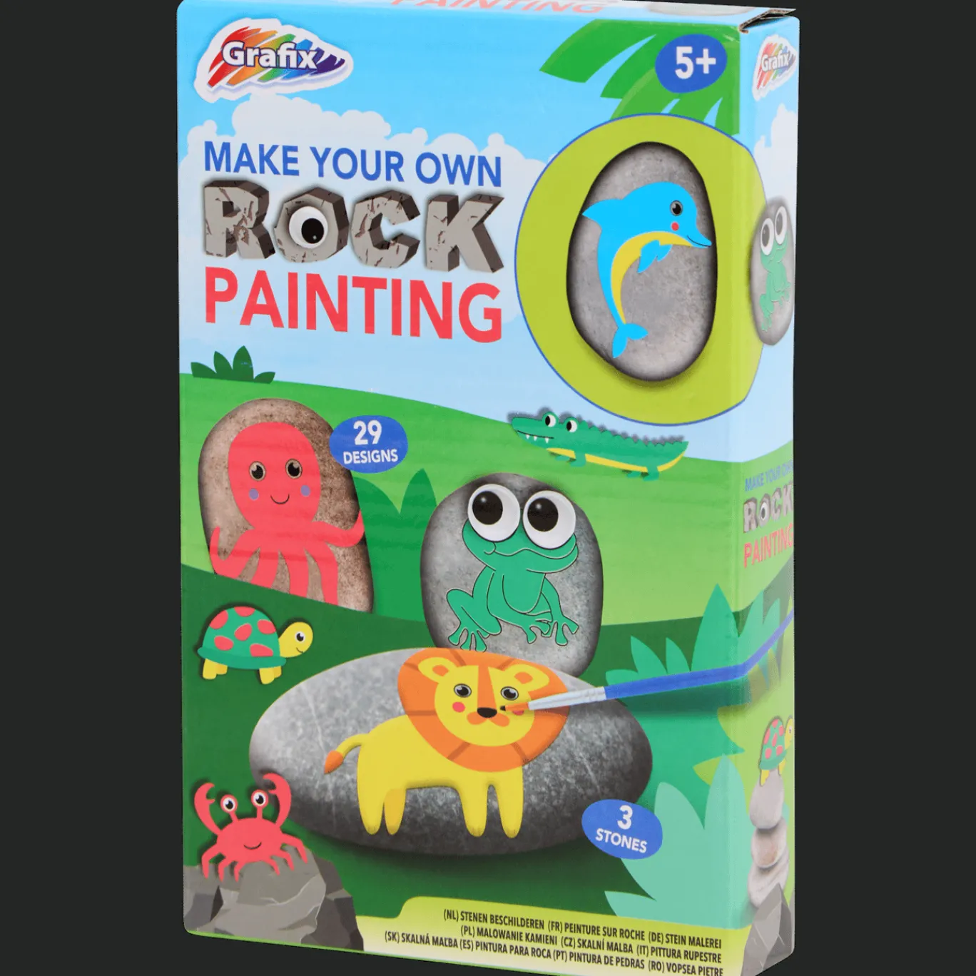 Action Kit de peinture sur pierres* Bricolage