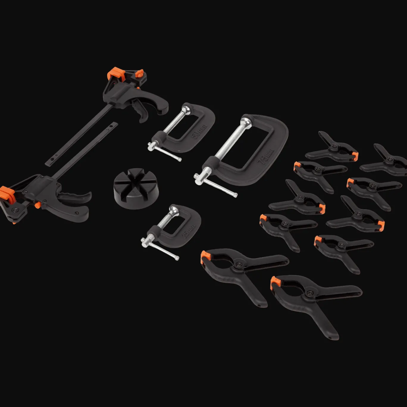 Werckmann Kit de serre-joints* Outils