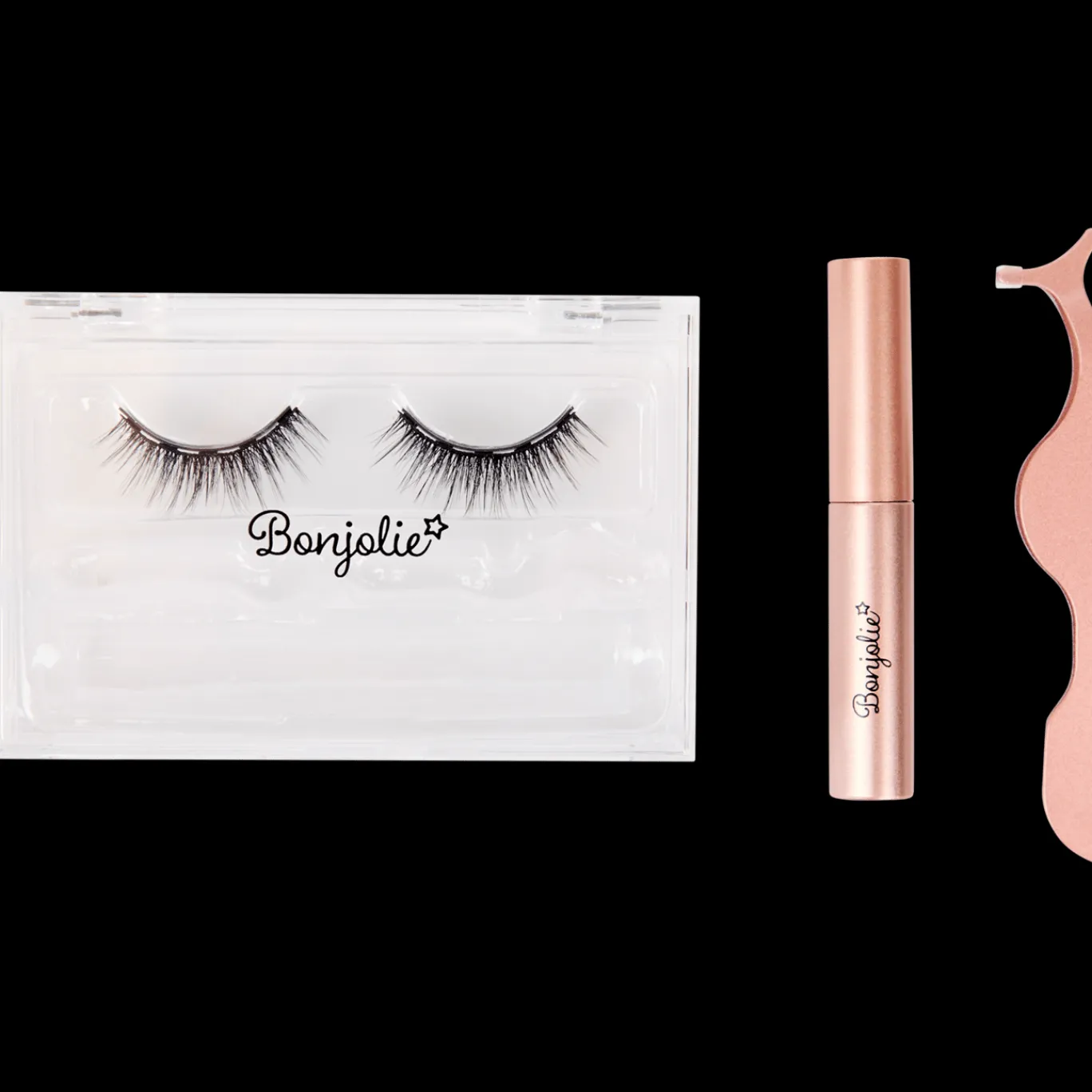Action Kit eyeliner et faux cils magnétiques Bonjolie* Maquillage